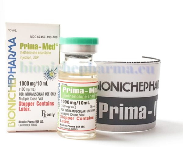 Verpackung Prima-Med 100mg Bioniche Pharma