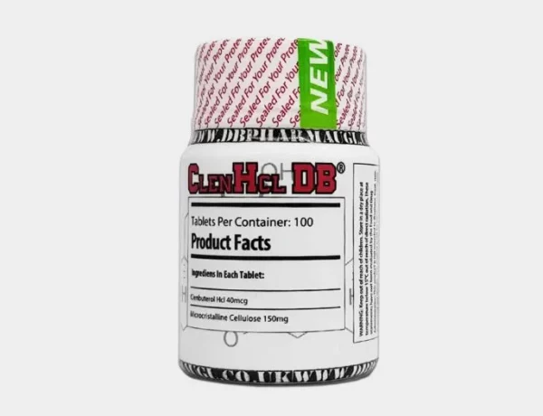 Verpackung Clenbuterol HCL 40mcg DB Pharma