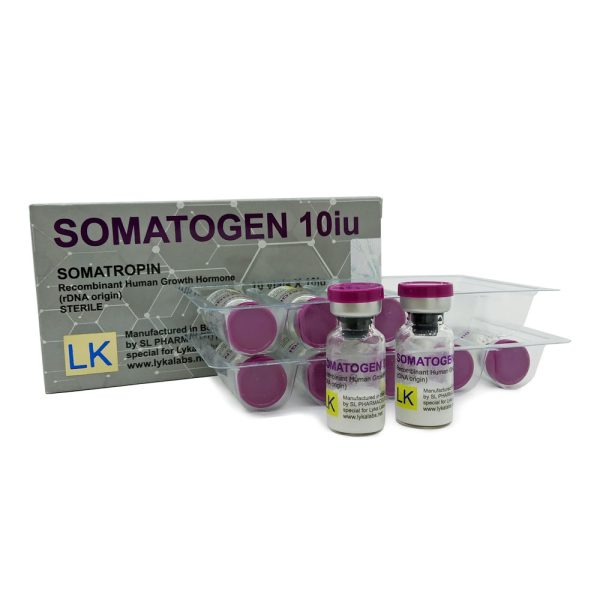 Verpackung Somatogen 10IU Lyka Labs
