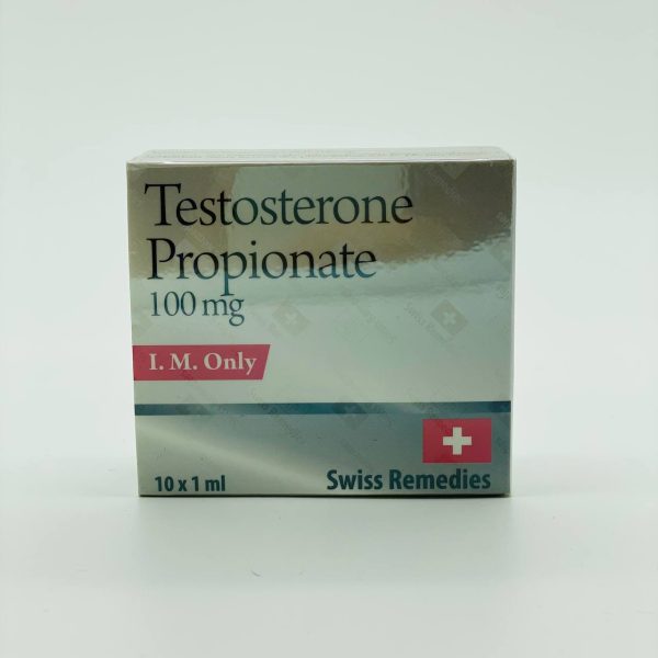 Verpackung Testosterone Propionate 100 mg Swiss Remedies