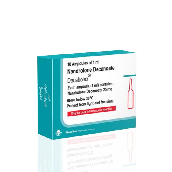 Verpackung Nandrolone Decanoate 25 mg Aburaihan&Iran Hormone
