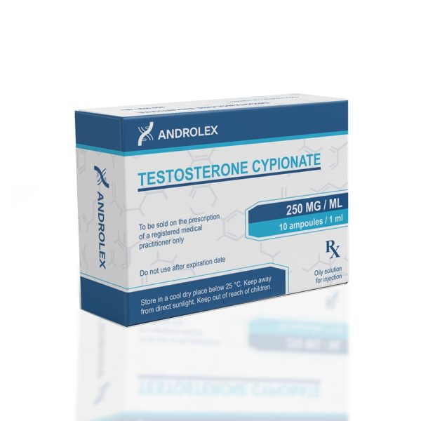 Verpackung Testosterone Cypionate 250 mg Androlex