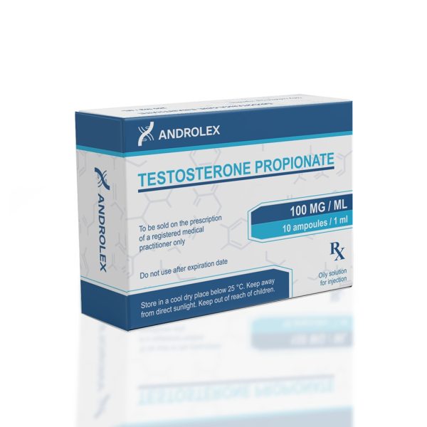Verpackung Testosterone Propionate 100 mg Androlex