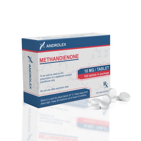 Verpackung Methandienone 10 mg Androlex