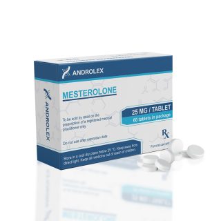 Verpackung Mesterolone 25 mg Androlex