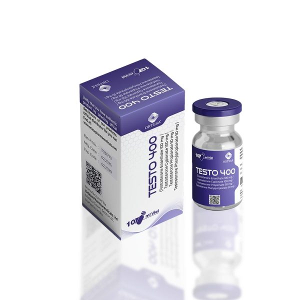 Verpackung Testo 400 mg Ortesa