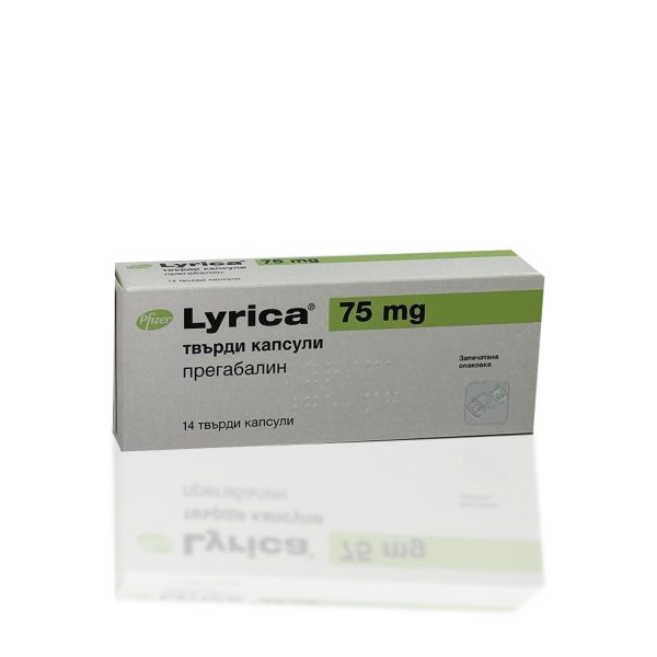 Verpackung Lyrica 75 mg Pfizer