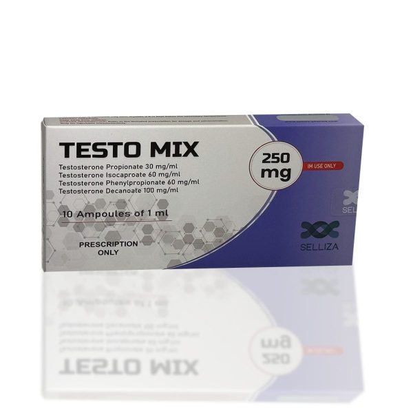 Verpackung Testo Mix 250 mg Selliza Pharma