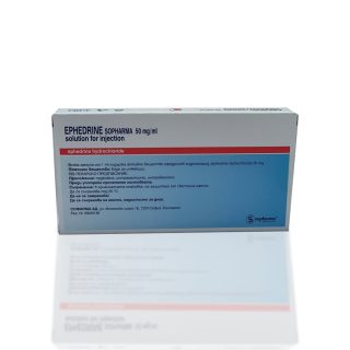 Verpackung Ephedrine 50 mg Sopharma