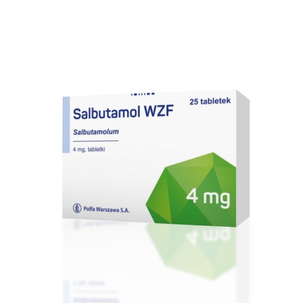 Verpackung Salbutamol 4 mg WFZ